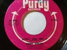 Rare Soul Popcorn 45 BOBBY ADAMS Don't You Feel It / How Wrong Can You Be PURDY