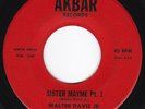 Modal Jazz WALTER DAVIS JR. Sister Mayme 45 Akbar HEAR