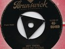Sammy Davis Jr * Hey There * UK Gold Brunswick 45 TRI 1955 Chart Hit Near Mint