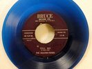 MASTER-TONES 45 Tell me / What'll you do BRUCE blue vinyl doowop 2nd press #1124