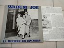 WARUM JOE La methode du discours LP Pochette int & Bio RARE Original