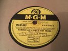 MARILYN MONROE : DIAMONDS ARE A GIRL'S BEST FRIEND / BYE BYE BABY. UK.78.rpm