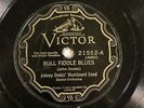 JAZZ JOHNNY DODDS' WASHBOARD BAND Bull Fiddle Blues VICTOR 21552