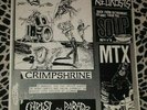 FOD NEUROSIS CRIMPSHRINE CHRIST ON PARADE ORIGINAL FLYER  GILMAN PUNK KBD RARE