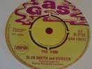 SLIM SMITH & DOREEN    The Vow 1969 UK Pama Gas 7