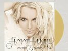BRITNEY SPEARS FEMME FATALE LIMITED EDITION GOLD LP VINYL RECORD