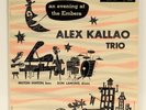 Alex Kallao Trio - An Evening At The Embers LP 1954 RCA Victor Jim Flora Cover