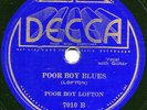 BLUES - POOR BOY LOFTON 