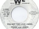 Frank and James - How long is forever - WRE - Northern Modern soul