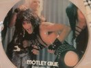 Motley Crue 12” Picture Disc Vinyl EX + Interview Vince Neil, Tommy Lee, Rare