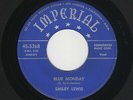 '54 Classic New Orleans R&B SMILEY LEWIS Blue Monday/Down the Road IMPERIAL HEAR