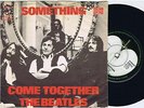 THE BEATLES Something b/w Come Together danish 45PS 1969