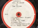 SUPER RARE  Don Pittman - LP Test Pressing On SEVEN B  Only Known Copy  Eddie Bo