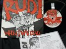 Rudi-When I Was Dead-Create-1-Vintage 1981 UK Small Spindle 45-Pic Slv & Insert