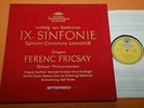 Fricsay Beethoven Symphony No.9 DGG Ed1 Stereo SLPM 138 002/3 2LP Box 7/62 NM