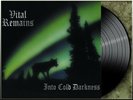 VITAL REMAINS - Into Cold Darkness LP (BLACK Vinyl),12'' NEW, Death Metal