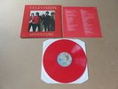 TELEVISION Adventure ELEKTRA 1978 RED VINYL UK 1ST PRESSING LP & INSERT K52075