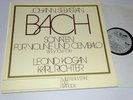 BACH 2 LP VIOLIN CEMBALO SONATAS KOGAN RICHTER GREY EURODISC NM |16