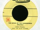 CHRIS POWELL BLUE FLAMES Song of the Vagabonds on Grand Instro R&B Mambo 45 hear