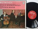 Rostropovich, Richter: Beethoven- Sonatas for Violoncello & Piano / Philips 2 LP