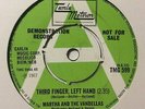 MARTHA and The Vandellas THIRD FINGER LEFT HAND Jimmy Mack PROMO 1972 45