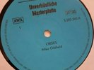 rare LP-Testpressung MIKE OLDFIELD Crises AMIGA Musterplatte