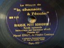 MADELEINE GREY en revenant d'Auvergne - MARCEL ENOT bonjour petit .  78 RPM 8.5