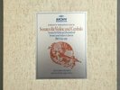 B419 Bach Violin & Harpsichord Sonatas Melkus Dreyfus 2LP Archiv DGG 2708 032 St