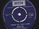 BRENDA MAY Someone That I Used To Know M- UK girl group 45 Pete Dello LISTEN