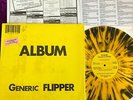 RARE 1982 FLIPPER ALBUM GENERIC YELLOW BLACK SPLATTER WAX EX+ PUNK HARDCORE KBD
