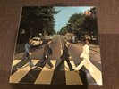 The Beatles, Abbey Road lp, misaligned Apple, UK 1969
