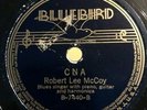 Robert Lee McCoy, (NightHawk), Bluebird, Washboard Sam, 78 RPM, Blues,