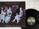 BLACK SABBATH HEAVEN AND HELL VERTIGO RJ-7672 Japan VINYL LP