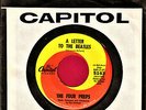 FOUR PREPS A LETTER TO THE BEATLES WITH TITLE STRIP 45 RPM RECORD