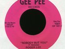 ROGER LEE Nobody But You on Gee Pee Unknown Blue Eyed Soul 45 Hear