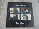The Beatles - Let It Be 1989 UK 45 PARLOPHONE PICTURE DISC