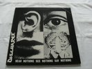 DISCHARGE - HERE NOTHING SEE NOTHING SAY NOTHING ORIG 1982 UK CLAY G/FOLD LP