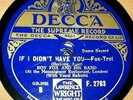 4 English Decca 78 RPM records 2763 2834 3093 5108 Roy Fox Al Bowlly Nat Gonella