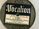 Voclaion 1058 Fess Williams Royal Flush Or ATLANTA BLACK BOTTOM 78rpm rare & Hot