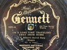 Gennett 6255 Allison's Sacred Harp Singers I BELONG TO THE BAND 78rpm 1927 V- hc