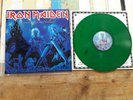 iron maiden a quiet night in holland lim ed 427/500 green vinyl rare motörhead