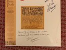 SIGNED BEVIS FROND . THROUGH THE LOOKING GLASS . CLEAR VINYL  LP . MINT