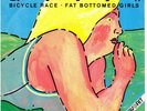 QUEEN Bicycle Race/Fat Bottomed..Orig. 1st. Hungarian Press - Unique Cover EX/EX