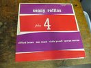 SONNY ROLLINS Plus 4 LP PRESTIGE 7038 446 RVG DG    50s jazz