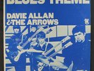DAVIE ALLAN & THE ARROWS: Blues Theme LP (Mono, drill hole, small woc, corner b