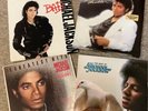 4 X 12” Michael Jackson Vinyl Record Bundle Bad Thriller