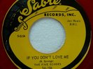 FIVE ECHOES If You Don't Love Me/The Hunt 45 SABRE repro/red vinyl MINT- C 3897