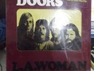 The Doors L.A. Woman SEALED 1971 LP Rounded Corners Die cut Window HYPE STICKER