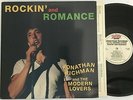 JONATHAN RICHMAN & THE MODERN LOVERS Rockin' And Romance LP 1985 orig EX