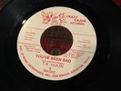 T.K. TK HULIN & SMOKE 45 You Been Bad TEXAS MODERN SOUL SYNTH BOOGIE 1985 HEAR